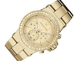  Shop Authentic Michael Kors Dylan Quartz Gold Dial Gold Steel Strap Watch For Women - MK5861 - Luxxuri