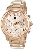  Shop Authentic Tommy Hilfiger Claudia Rose Gold Dial Rose Gold Steel Strap Watch for Women - 1781743 - Luxxuri