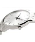  Shop Authentic Calvin Klein City Silver Dial Silver Steel Strap Watch for Men - K2G21126 - Luxxuri