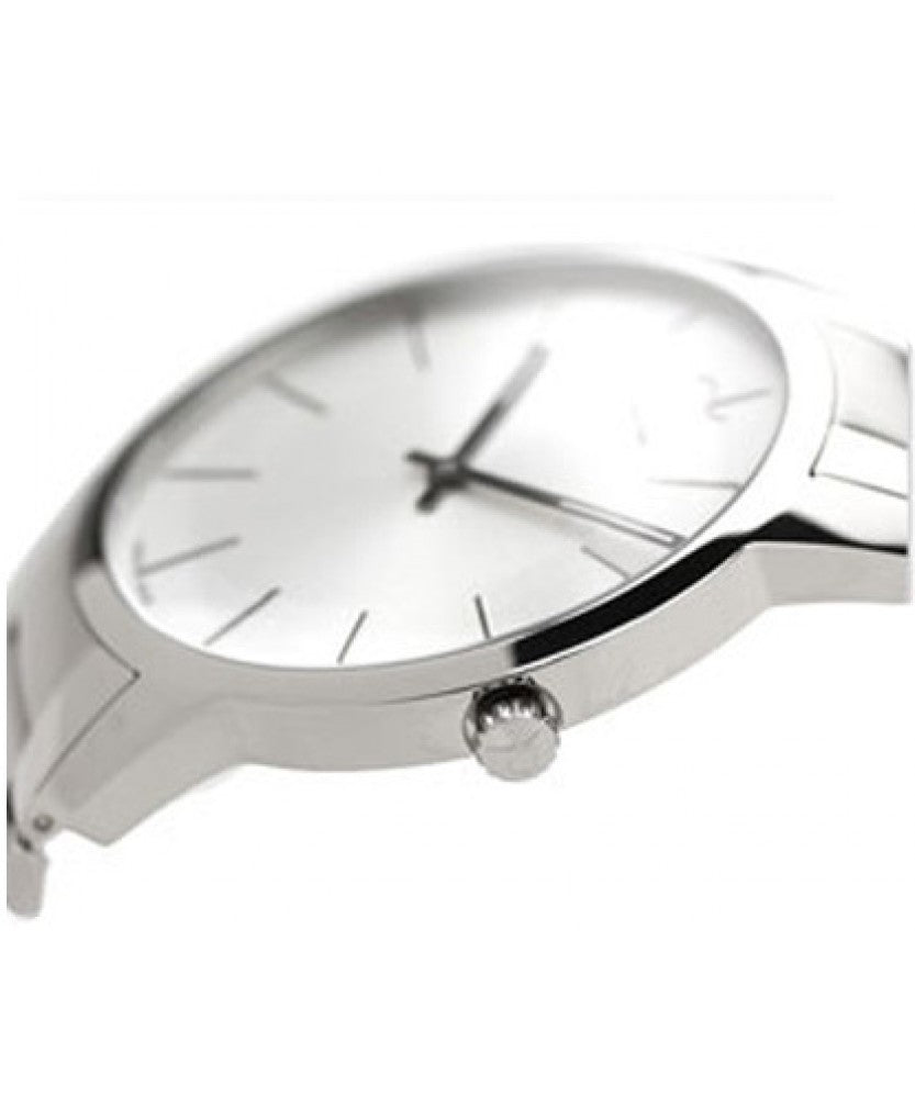  Shop Authentic Calvin Klein City Silver Dial Silver Steel Strap Watch for Men - K2G21126 - Luxxuri