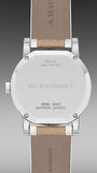  Shop Authentic Burberry The City Silver Dial Brown Leather Strap Watch for Women - BU9136 - Luxxuri