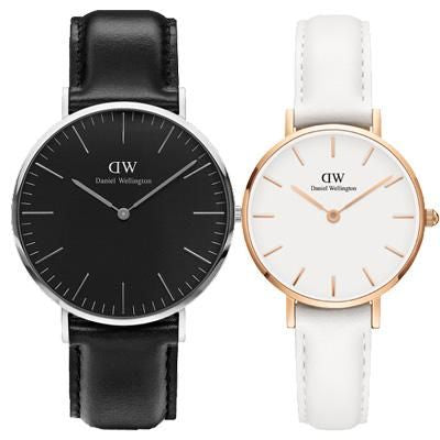  Shop Authentic Daniel Wellington Classic Sheffield Black Dial Black Leather Strap Watch For Men - DW00100133 - Luxxuri