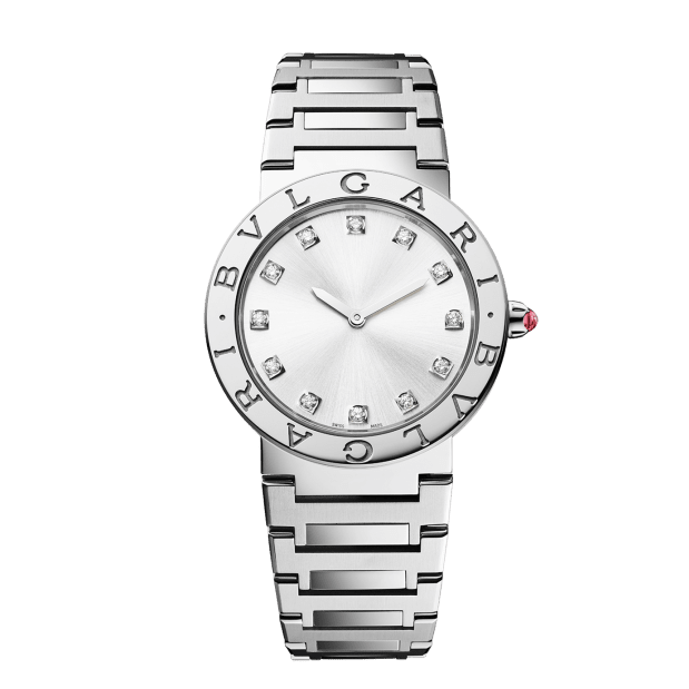  Shop Authentic Bvlgari Bvlgari Bvlgari Lady Diamonds Silver Dial Silver Steel Strap Watch for Women - BVLGARI103696 - Luxxuri