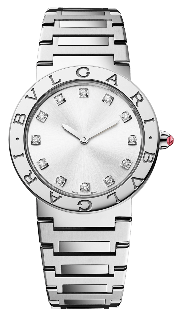  Shop Authentic Bvlgari Bvlgari Bvlgari Lady Diamonds Silver Dial Silver Steel Strap Watch for Women - BVLGARI103696 - Luxxuri