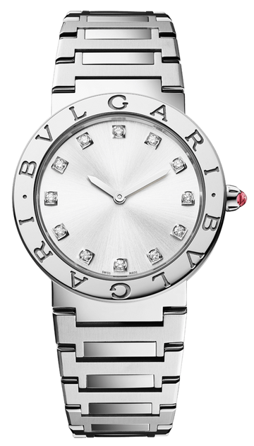  Shop Authentic Bvlgari Bvlgari Bvlgari Lady Diamonds Silver Dial Silver Steel Strap Watch for Women - BVLGARI103696 - Luxxuri