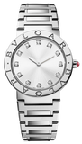  Shop Authentic Bvlgari Bvlgari Bvlgari Lady Diamonds Silver Dial Silver Steel Strap Watch for Women - BVLGARI103696 - Luxxuri
