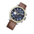  Shop Authentic Tommy Hilfiger Sport Multifunction Blue Dial Brown Leather Strap Watch for Men - 1791137 - Luxxuri