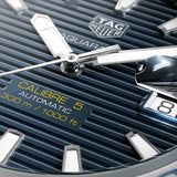  Shop Authentic Tag Heuer Aquaracer Calibre 5 Automatic Blue Dial Silver Steel Strap Watch for Men - WAY2012.BA0927 - Luxxuri