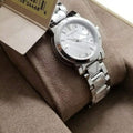  Shop Authentic Burberry The City Silver Dial Silver Steel Strap Watch for Women - BU9143 - Luxxuri