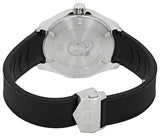  Shop Authentic Tag Heuer Aquaracer Calibre 5 Automatic Black Dial Black Rubber Strap Watch for Men - WAY201A.FT6142 - Luxxuri