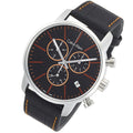  Shop Authentic Calvin Klein City Chronograph Black Dial Black Leather Strap Watch for Men - K2G271C1 - Luxxuri