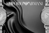  Shop Authentic Emporio Armani Gianni T-Bar Quartz Silver Dial Silver Steel Strap Watch For Women - AR11445 - Luxxuri