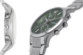  Shop Authentic Emporio Armani Renato Chronograph Green Dial Silver Steel Strap Watch For Men - AR11507 - Luxxuri