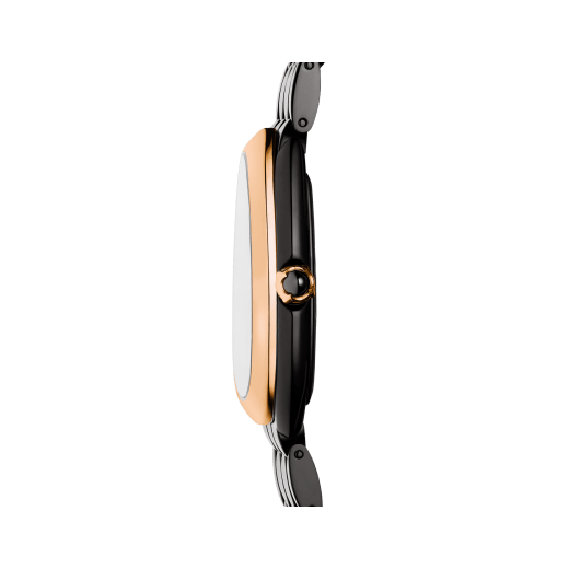  Shop Authentic Bvlgari Serpenti Seduttori Black Dial Black Steel Strap Watch for Women - SERPENTI103704 - Luxxuri