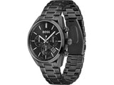  Shop Authentic Hugo Boss Champion Black Dial Black Steel Strap Watch for Men - 1513960 - Luxxuri