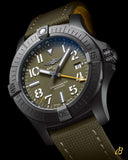  Shop Authentic Breitling Avenger Chronograph 45mm Green Dial Green Nylon Strap Watch for Men - V13317101L1X1 - Luxxuri