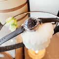  Shop Authentic Gucci Diamantissima Diamonds Black Dial Black Leather Strap Watch For Women - YA141403 - Luxxuri