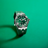  Shop Authentic Maurice Lacroix Aikon Venturer Green Dial Green Rubber Strap Watch for Men - AI6057-SSL50-630-5 - Luxxuri