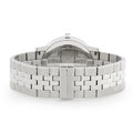 Movado Museum Classic Diamonds Black Dial Silver Steel Strap Watch for Men - 0607201