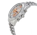  Shop Authentic Michael Kors Lexington Chronograph Silver Dial Silver Steel Strap Watch for Men - MK8515 - Luxxuri