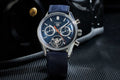  Shop Authentic Tag Heuer Carrera Chronograph Blue Dial Blue Leather Strap Watch for Men - CBS2212.FC6535 - Luxxuri