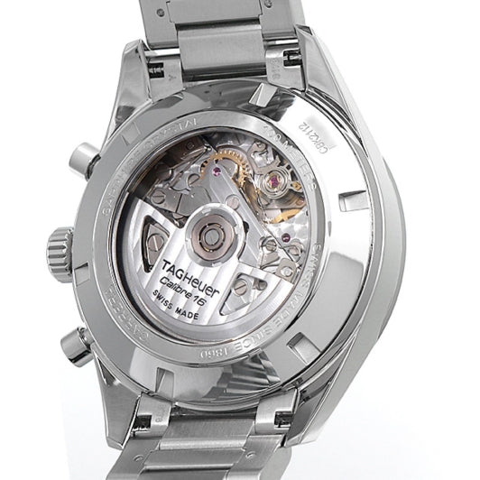  Shop Authentic Tag Heuer Carrera Chronograph 41mm Blue Dial Silver Steel Strap Watch for Men - CBK2112.BA0715 - Luxxuri