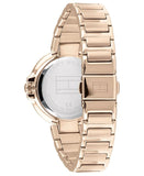  Shop Authentic Tommy Hilfiger Angela Quartz White Dial Rose Gold Steel Strap Watch for Women - 1782124 - Luxxuri