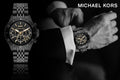  Shop Authentic Michael Kors Bayville Chronograph Black Dial Black Steel Strap Watch For Men - MK8750 - Luxxuri