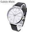  Shop Authentic Calvin Klein Evan White Dial Black Leather Strap Watch for Women - K7B231CY - Luxxuri