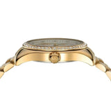  Shop Authentic Michael Kors Lexington Mother of Pearl White Dial Gold Steel Strap Watch for Women - MK1079 - Luxxuri