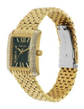  Shop Authentic Michael Kors Emery Pave Analog Green Dial Gold Steel Strap Watch for Women - MK4742 - Luxxuri