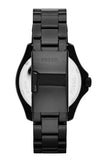  Shop Authentic Fossil Cecile Multi Function Crystals Black Dial Black Steel Strap Watch for Women - AM4522 - Luxxuri