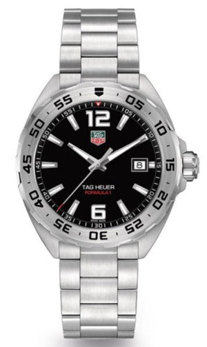  Shop Authentic Tag Heuer Formula 1 Quartz Black Dial Watch For Men - WAZ1112.BA0875 - Luxxuri