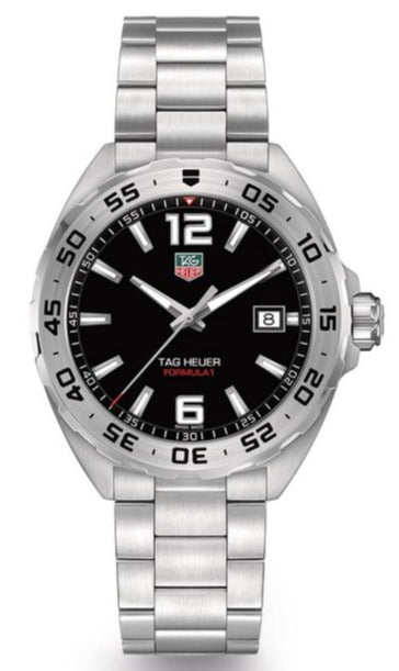  Shop Authentic Tag Heuer Formula 1 Quartz Black Dial Watch For Men - WAZ1112.BA0875 - Luxxuri