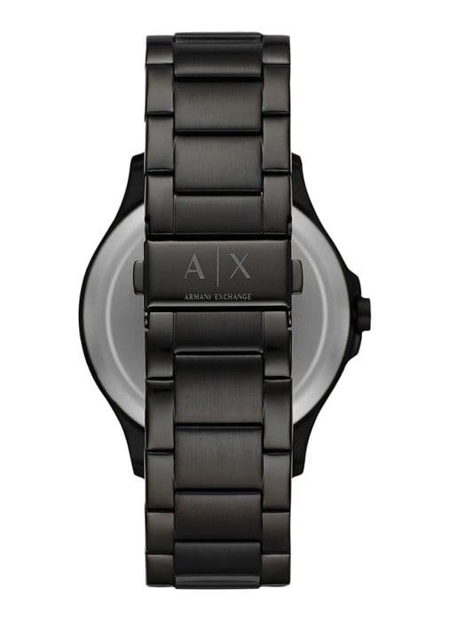  Shop Authentic Armani Exchange Cayde Chronograph Black Dial Black Steel Strap Watch for Men - AX2748 - Luxxuri