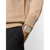  Shop Authentic Versace V-Urban Quartz Silver Dial Two Tone Steel Strap Watch for Men - VELQ00519 - Luxxuri