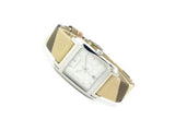  Shop Authentic Burberry Nova Gold Tone Square Dial Leather Strap Watch for Women - BU1582 - Luxxuri