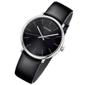  Shop Authentic Calvin Klein High Noon Quartz Black Dial Black Leather Strap Watch for Men - K8M211C1 - Luxxuri
