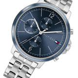  Shop Authentic Tommy Hilfiger Casual Quartz Blue Dial Silver Steel Strap Watch For Women - 1782188 - Luxxuri