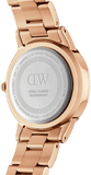  Shop Authentic Daniel Wellington Iconic Link White Dial Rose Gold Steel Strap Watch For Women - DW00100209 - Luxxuri