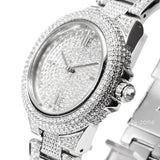  Shop Authentic Michael Kors Camille Crystal Pave Dial Silver Steel Strap Watch for Women - MK5869 - Luxxuri