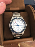  Shop Authentic Breitling Superocean 42mm White Dial Silver Steel Strap Watch for Men - A17366D81A1A1 - Luxxuri