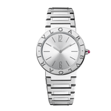  Shop Authentic Bvlgari Bvlgari Lady Silver Dial Silver Steel Strap Watch for Women - BVLGARI103575 - Luxxuri