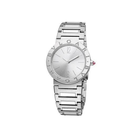  Shop Authentic Bvlgari Bvlgari Lady Silver Dial Silver Steel Strap Watch for Women - BVLGARI103575 - Luxxuri