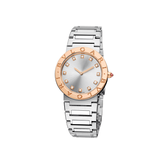  Shop Authentic Bvlgari Bvlgari Bvlgari Lady Diamonds Silver Dial Silver Steel Strap Watch for Women - BVLGARI103577 - Luxxuri
