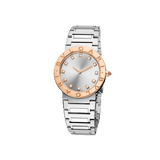  Shop Authentic Bvlgari Bvlgari Bvlgari Lady Diamonds Silver Dial Silver Steel Strap Watch for Women - BVLGARI103577 - Luxxuri