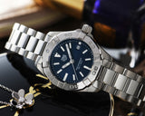  Shop Authentic Tag Heuer Aquaracer Blue Dial Silver Steel Strap Watch for Women - WBD1412.BA0741 - Luxxuri