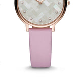  Shop Authentic Emporio Armani Kappa Mother Of Pearl White Dial Pink Leather Strap Watch For Women - AR11130 - Luxxuri