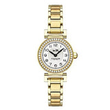 Coach Madison White Dial Gold Steel Strap Watch for Women - 14502403