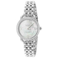 Coach Delancey Mother of Pearl Dial Silver Steel Strap Watch for Women - 14502477